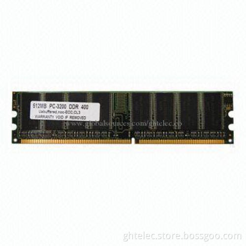 Desktop DDR, 512MB 400MHz RAM Memory, ETT Original Chips, Fully Compatible, 32MB*8 16 Chips/Tested
